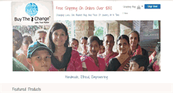 Desktop Screenshot of buythechangeusa.org